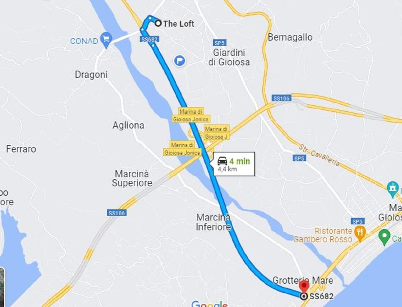 B&B The Loft Gioiosa Ionica Ngoại thất bức ảnh